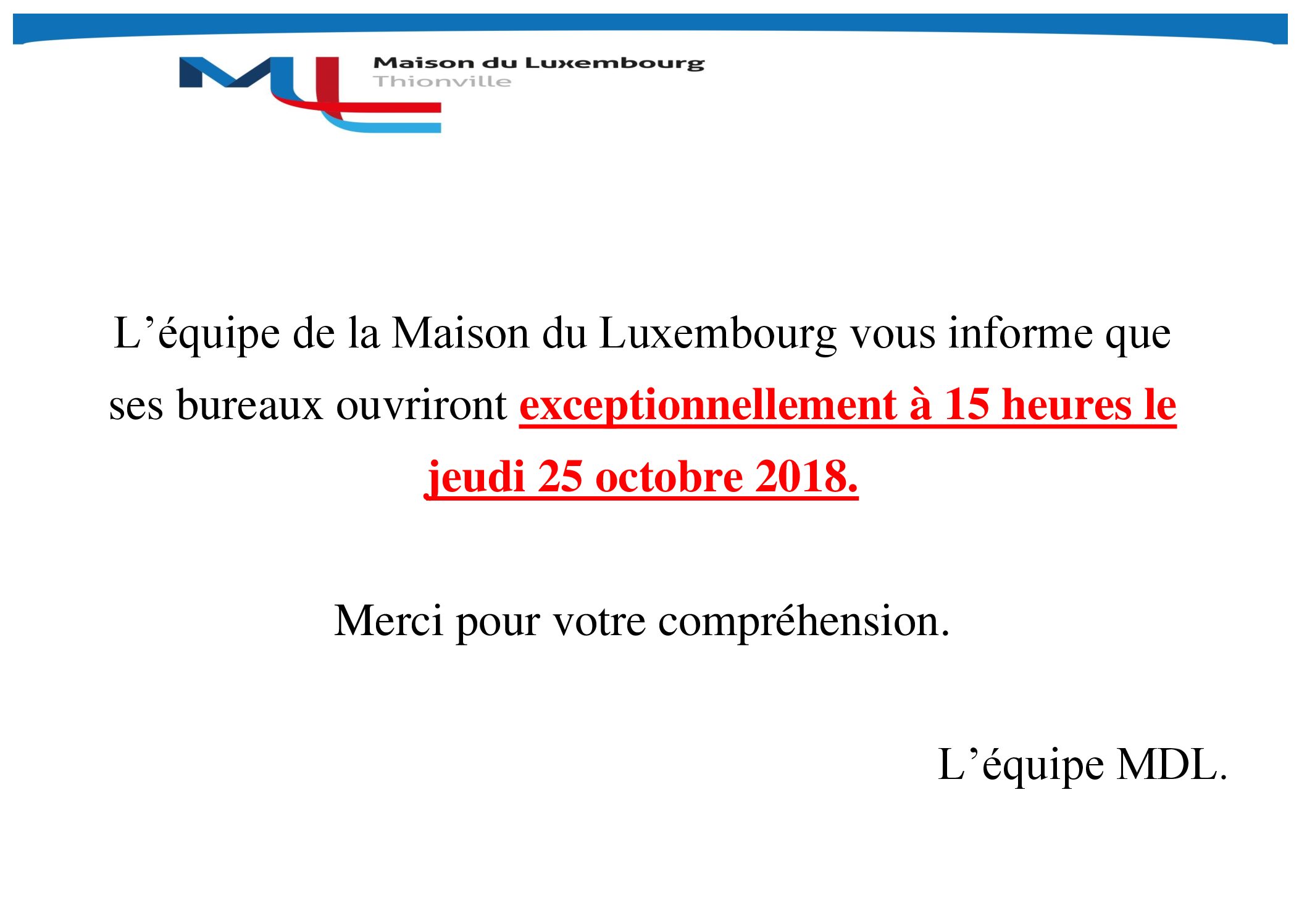 fermetures 31 mars